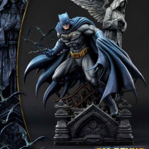 Batman Ultimate Premium Masterline Series Statue 1/4 Batman Rebirth Edition Blue Deluxe Bonus Version 71 cm