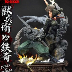 Ninja Scroll Ultimate Premium Masterline Series Statue 1/4 Jubei Versus Tessai Deluxe Bonus Version 101 cm