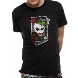 The Dark Knight T-Shirt Playing Card Size XL