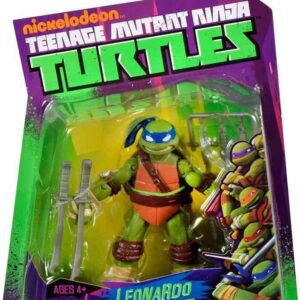 Teenage Mutant Ninja Turtles World of TMNT Action Figure Leonardo 11 cm
