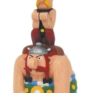 Asterix Resin Statue Totem Asterix, Obelix & Dogmatix 40 cm