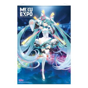 Постер с Хацуне Мику, юбилейная ограниченная серия к 10-летию Miku Expo, 61 × 91 см