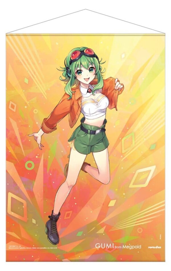Vocaloid Megpoid seinapilt Gumi V6 versioon, 50 × 70 cm