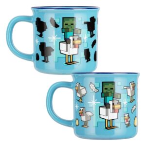 Кружка Minecraft с термоэффектом «Куриный жокей»