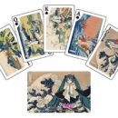 Katsushika Hokusai x Hatsune Miku mängukaardid
