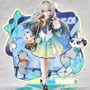 Honkai: Star Rail Rise Up+ Chibi Cat Series Mini Figure Firefly Ver. 18 cm