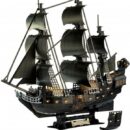 „Kariibi mere piraadid: Surnud mehed ei räägi lugusid“ 3D-puzzle „Black Pearl“ LED-versioon