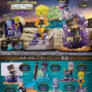 JoJo’s Bizarre Adventure Desktop Figures Stardust Crusaders Part 3 Blind Box Display (6)