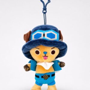 One Piece Plush Keychain Chopper x Sabo 11 cm