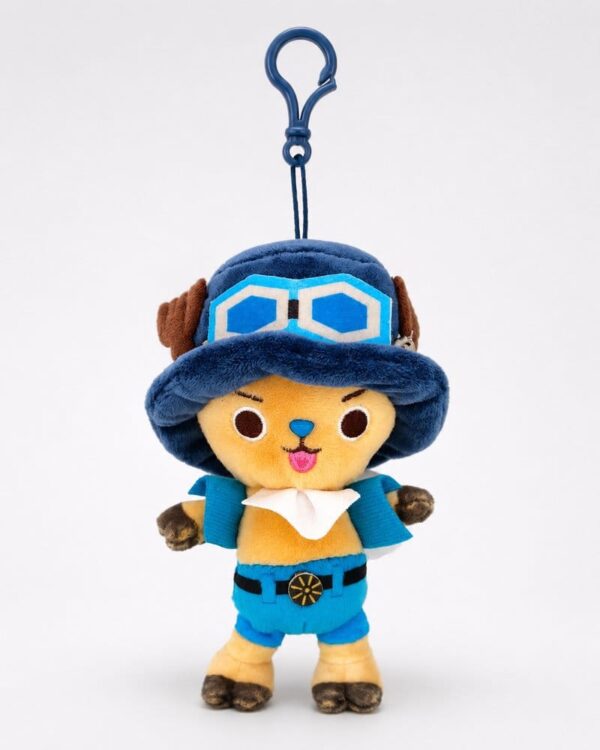 „One Piece“ pehme võtmehoidja: Chopper ja Sabo, 11 cm