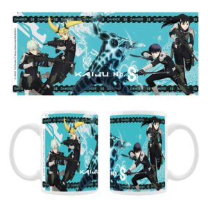 Kaiju No. 8 Ceramic Mug Kaiju No. 8, Reno Ichikawa, Soshiro Hoshina, Mina Ashira, Kikoru Shinomiya Season 2