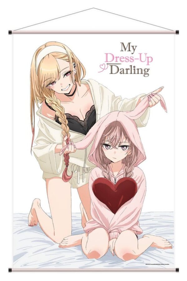 My Dress-Up Darling seinapilt „Marin & Sajuna“, 60 x 90 cm
