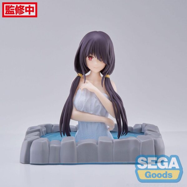 Date A Live V: Thermae Utopia. Статуэтка из ПВХ «Куруми Токисаки с косичками», 10 см