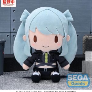 Hatsune Miku: Colorful Stage! Fuwa Petit Plush Keychain Street SEKAI Hatsune Miku Brand New World 22 cm