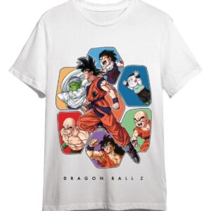 Dragon Ball T-Shirt Friends White Size XL