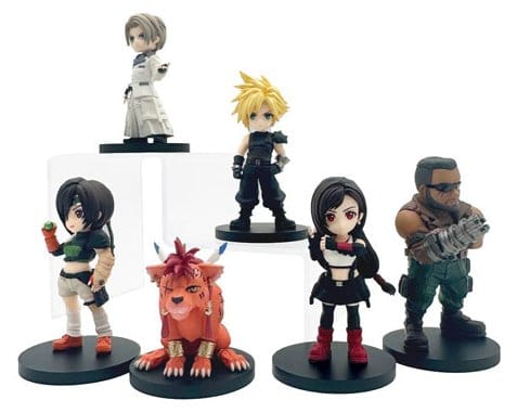 Final Fantasy VII Rebirth: «Adorable Arts Petit», т. 1 — набор мини-фигурок в закрытых коробках (6 шт.)