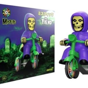 Misfits Super Cycles Vehicle Fiend (Purple w/ Green Trike)