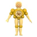SilverHawks Ultimates tegelaskuju Mo-Lec-U-Lar (mänguasi) 18 cm