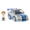 Автомобиль из серии «Форсаж: Q-Village» с мини-фигуркой Nissan Skyline GT-R (R34), 9 см