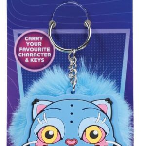 KPop Demon Hunters Pom Pom Keychain Derpy