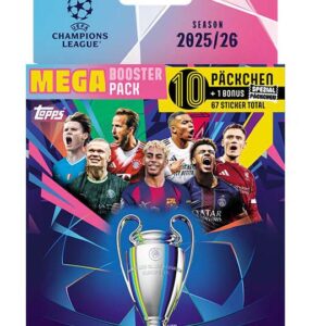 UEFA Champions League 2025/26 Sticker Collection Mega Eco Pack