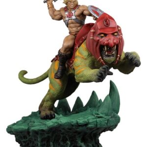 Masters of the Universe 1/4 Figure He-Man & Battle Cat 76 cm
