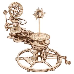 Ugears Wooden Model Kit Mechanical Tellurion