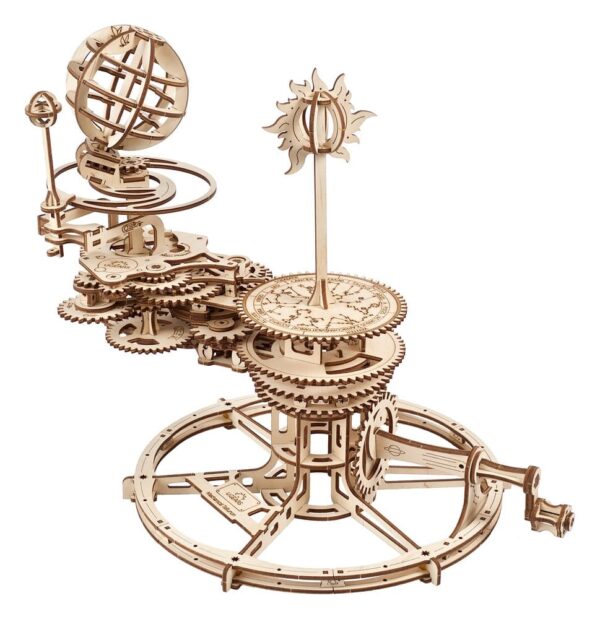 Ugears Wooden Model Kit Mechanical Tellurion