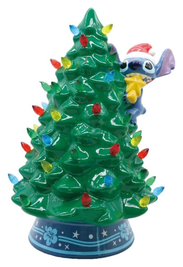 Disney keraamiline jõulupuu tuledega, Stitch, 30 cm