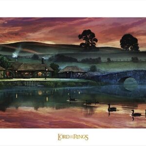 Lord of the Rings Art Print Return to the Green Dragon Inn 59 x 42 cm