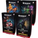 Magic the Gathering Marvel Super Heroes Commander Decks Case (4) english