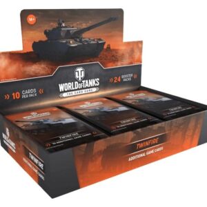 Набор бустеров «Twinfire» для коллекционной карточной игры «World of Tanks» (24 шт.) *Английская версия*