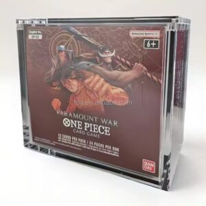 Акриловая витрина Evoretro для большой коробки бустеров Bandai One Piece TCG (OP-02)
