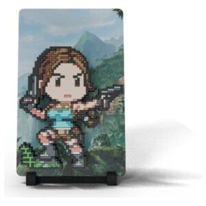 Tomb Raider FiGGYZ — коллекционный магнит, посвящённый 30-летию Лары Крофт, 11 см