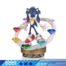 Статуэтка Соника-Ежа из серии «Sonic Frontiers», изготовленная из смолы, высотой 42 см