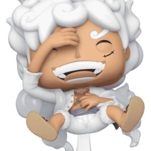 Виниловая фигурка «One Piece POP! Animation» — Луффи в режиме «Gear Five» (смеющийся), эксклюзивная версия, 9 см
