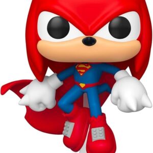 DC x Sonic the Hedgehog POP! Heroes — виниловая фигурка Наклза в образе Супермена, 9 см