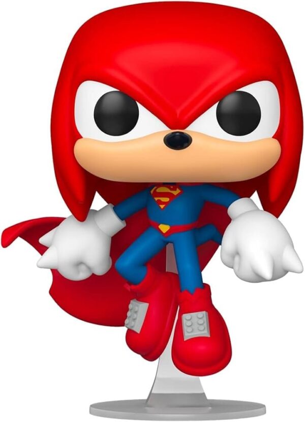 DC x Sonic the Hedgehog POP! Heroes — виниловая фигурка Наклза в образе Супермена, 9 см