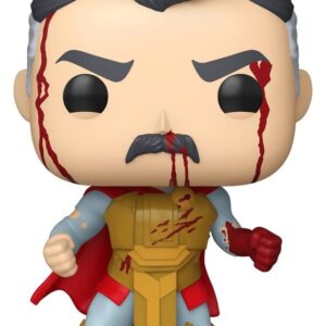 «Непобедимый 2» POP! TV — виниловая фигурка Омни-Мэна (в доспехах) (окропленный кровью), 9 см
