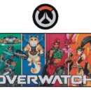 Набор из коврика для стола и подставки под стакан «Overwatch»