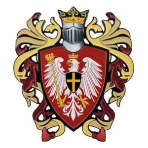 Медальон «Ведьмак» с гербом Редании, ограниченная серия