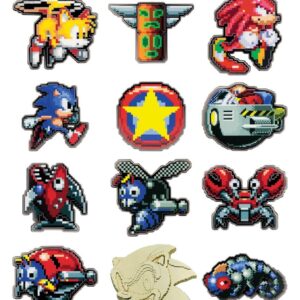 Набор сюрпризных значков «Sonic The Hedgehog Mystery Pin Badges» в коробке-сюрпризе (12 шт.)