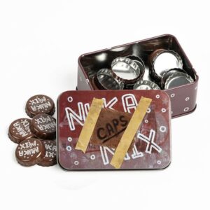 Fallout Bottle Caps Series Collectible Tin Nuka Mix 10 cm