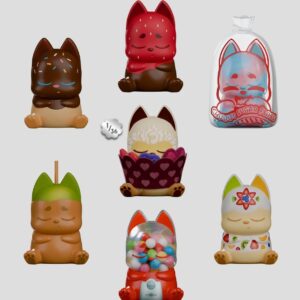 Мини-фигурки Chuuu Vinyl, 2-й сезон «Сладкие угощения», 11 см, набор в закрытых коробках (6 шт.)