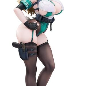 Фигурка оригинального персонажа в масштабе 1:6 «Bunny Cops 01». Иллюстрация: CheLA77. Высота: 30 см
