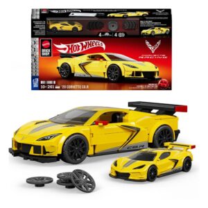 Hot Wheels Speed Mattel Brick Shop Building Set 1/32 ’20 Corvette C8.R