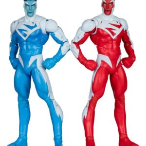 DC Multiverse Action Figures 2-Pack Superman Blue vs. Superman Red (Gold Label) 18 cm