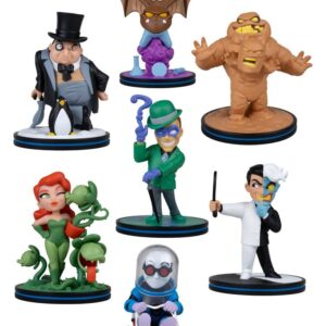 «Бэтмен: Анимационный сериал» — мини-фигурки Q-Fig Deluxe, 10 см, 1-я серия, ассортимент (12 шт.)