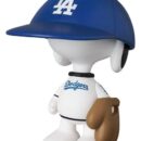 MLB × Peanuts UDF PVC-figuur Los Angeles Dodgers Snoopy 7 cm