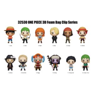 One Piece 3D PVC Bag Clips Netflix Series 1 Display (24)